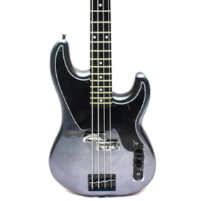 Contrabaixo Tagima TW-66 MDSV E/BK Metallic Deep Silver Precision Bass Passivo 4 Cordas