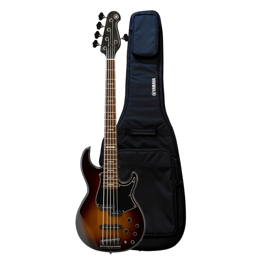 Contrabaixo Yamaha BB735A SB Sunburts BB Series 5 Cordas Ativo/Passivo C/ Bag