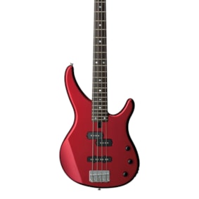 Contrabaixo Yamaha TRBX174 RM Red Metallic 4 Cordas Black Passivo