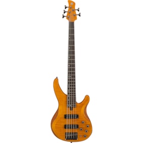 Contrabaixo Yamaha TRBX605FM MB Matte Amber 5 Cordas Ativo/Passivo