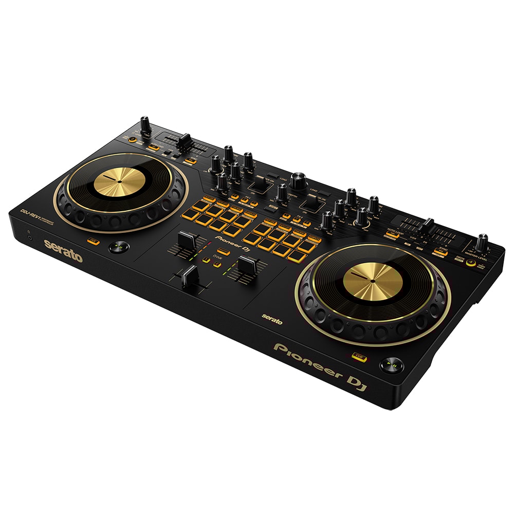 【最安値挑戦】 Controladora Pioneer DJ DDJ-REV1 Dourada Com Nota Fiscal + DJ機材
