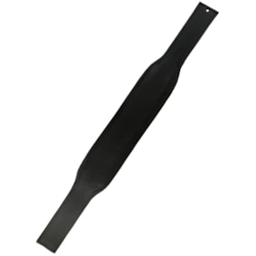 Correia Basso BX01 BK P/ Baixos de Acordeon Em Couro Sintético Preta