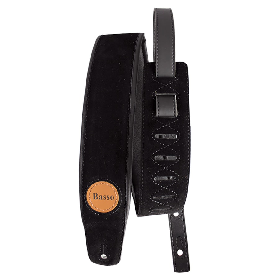 Correia Basso CLA 03 Camurça Preta Correia Basso CLA 03 Camurça Preta