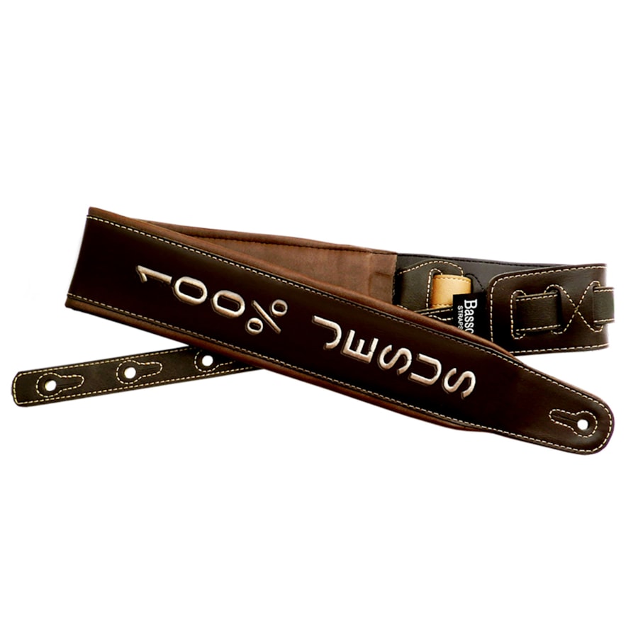 Correia Basso CLA 100% Jesus Marrom Correia Basso CLA 100% Jesus Marrom