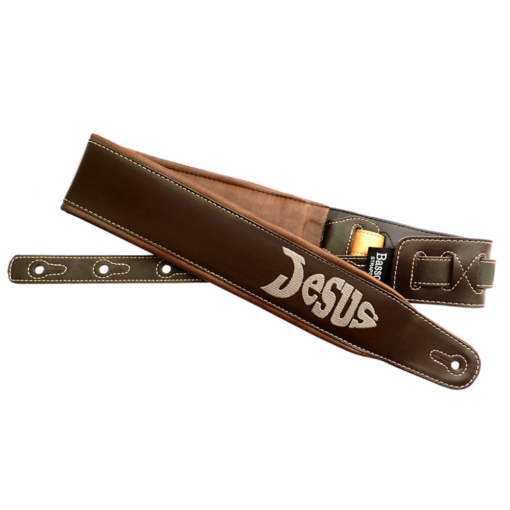 Correia Basso CLA Peixe Jesus Marrom