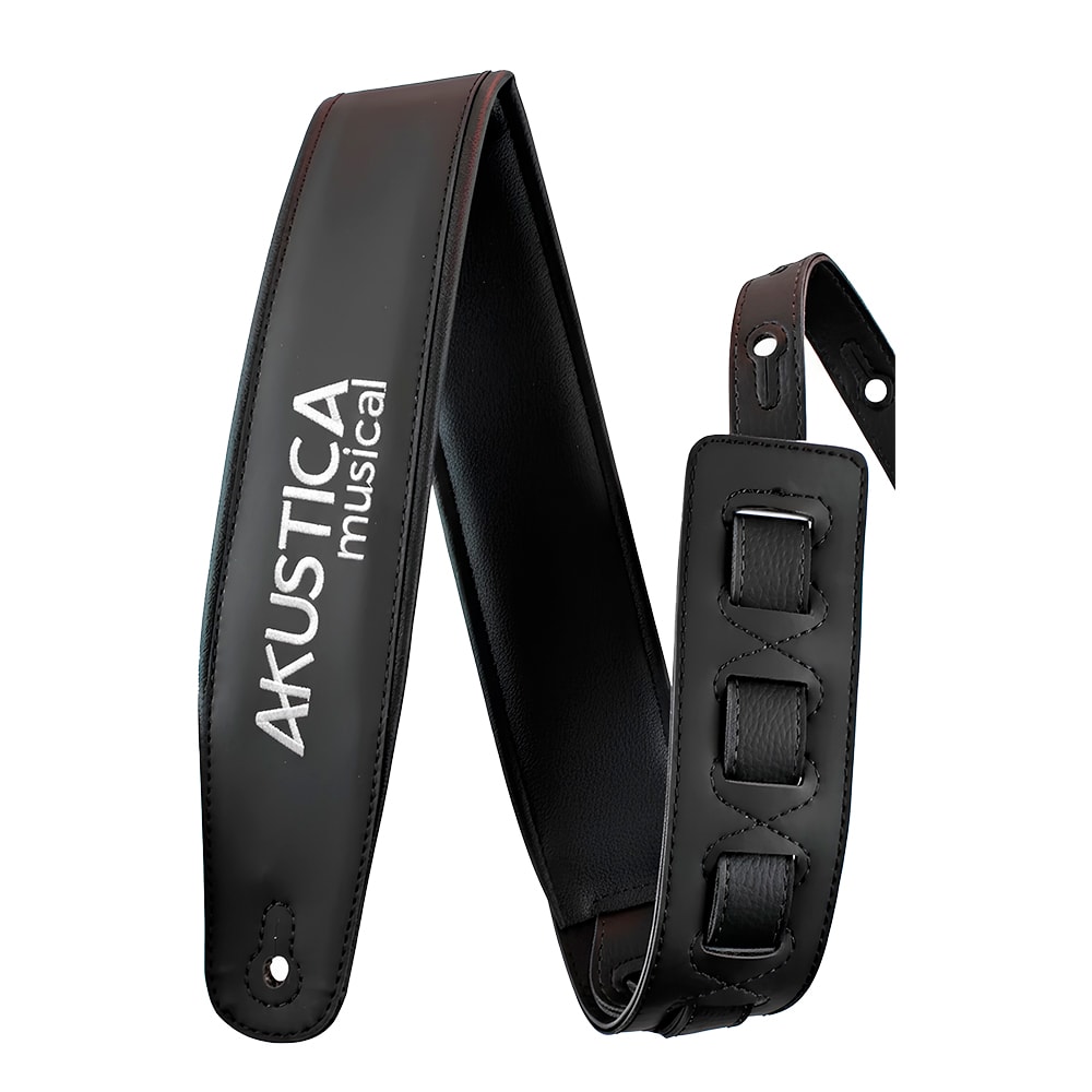 Correia Basso CLA PER 13 Aksutica Em Couro Sintético Preta