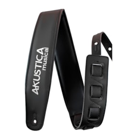 Correia Basso CLA PER 13 Aksutica Em Couro Sintético Preta Correia Basso CLA PER 13 Aksutica Em Couro Sintético Preta