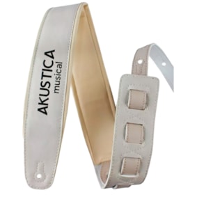 Correia Basso CLA PER 13 P/ Instrumentos de Corda Em Couro Sintético Bege Correia Basso CLA PER 13 P/ Instrumentos de Corda Em Couro Sintético Bege