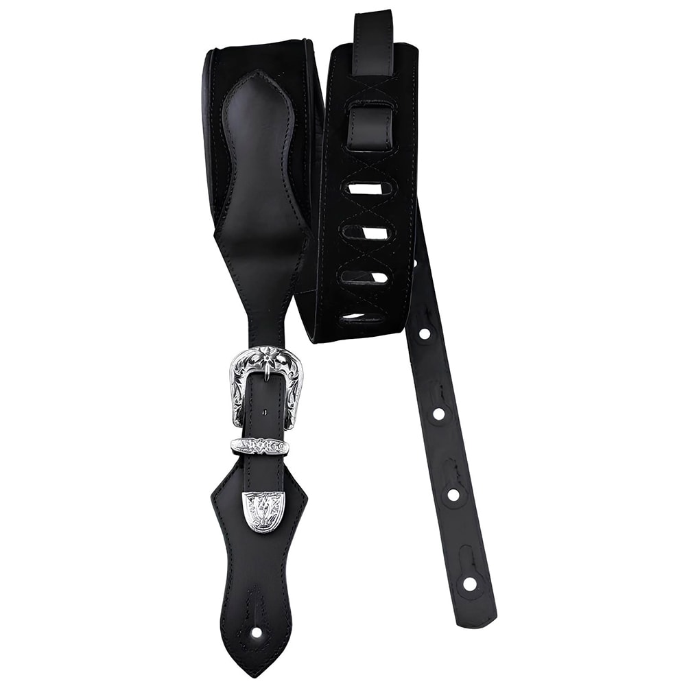 Correia Basso DA253 Fivela Em Suede Sintético Preta