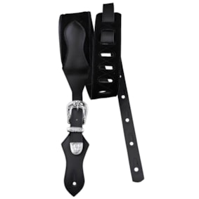 Correia Basso DA253 Fivela Em Suede Sintético Preta