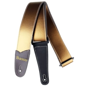 Correia Basso PL02 P/ Instrumentos de Corda Em Sintético Reciclável Gold Correia Basso PL02 P/ Instrumentos de Corda Em Sintético Reciclável Gold