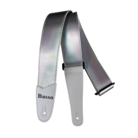 Correia Basso PL03 P/ Instrumentos de Corda Em Sintético Reciclável Silver Correia Basso PL03 P/ Instrumentos de Corda Em Sintético Reciclável Silver