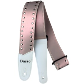Correia Basso PL101 P/ Instrumentos de Corda Em Sintético Reciclável Rose