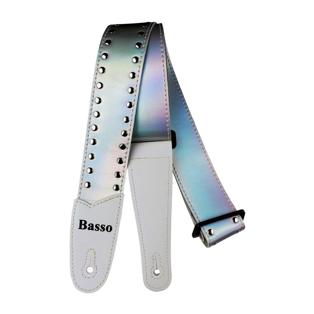 Correia Basso PL103 P/ Instrumentos de Corda Em Sintético Reciclável Silver