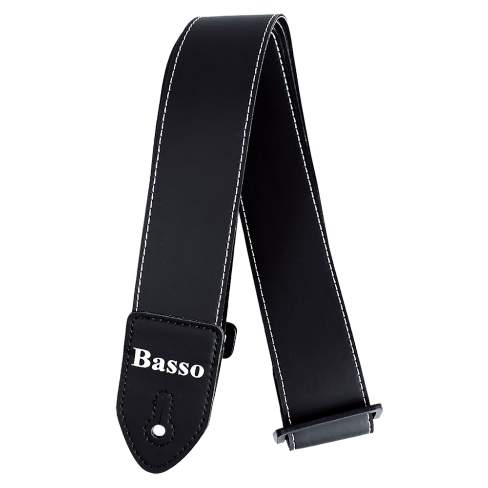 Correia Basso SF 10 Couro Sintético Preto Liso