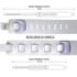 Correia Basso VT CT 04 P/ Instrumentos de Corda Em Couro Sintético Branco