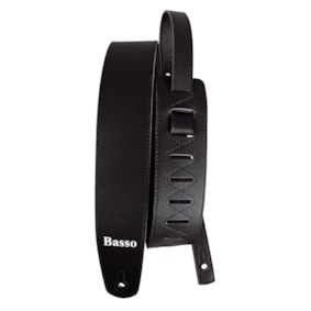 Correia Basso VT L 01 Vintage Preto Liso Correia Basso VT L 01 Vintage Preto Liso