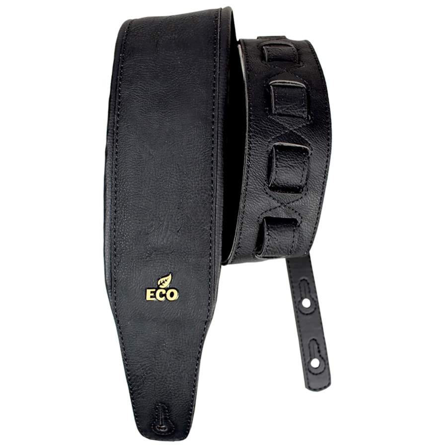 Correia Ecostrap by Basso ECO BASS 01 Linha Ecobass Soft Vegano Preta