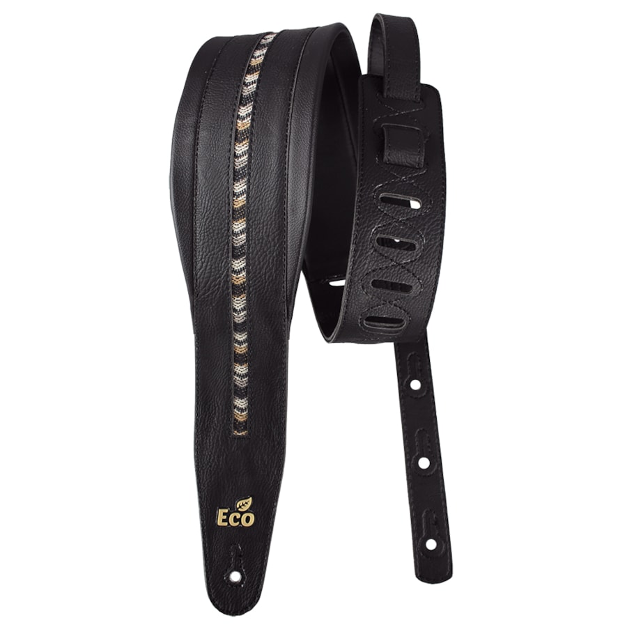 Correia Ecostrap by Basso FB ECO 06 Linha Groove Preta Correia Ecostrap by Basso FB ECO 06 Linha Groove Preta