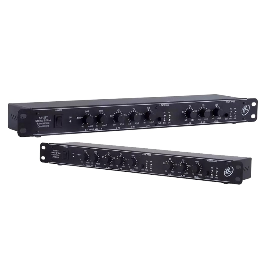Crossover LL Audio X2-12ST Analógica 2 Vias Crossover LL Audio X2-12ST Analógica 2 Vias