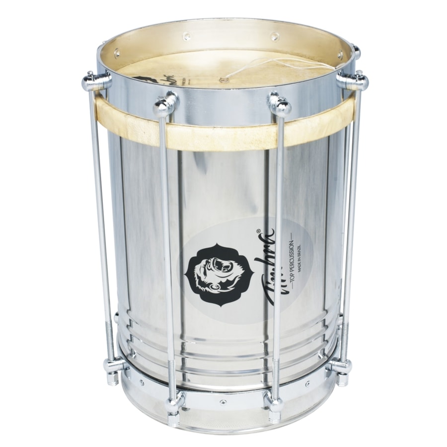 Cuíca Timbra Reta Timbra de Aço de 08 Polegadas  Cuíca Timbra Reta Timbra de Aço de 08 Polegadas