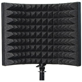 Difusor Acústico Santo Angelo SAS DA30 Mini P/ Microfone Dobrável Preto