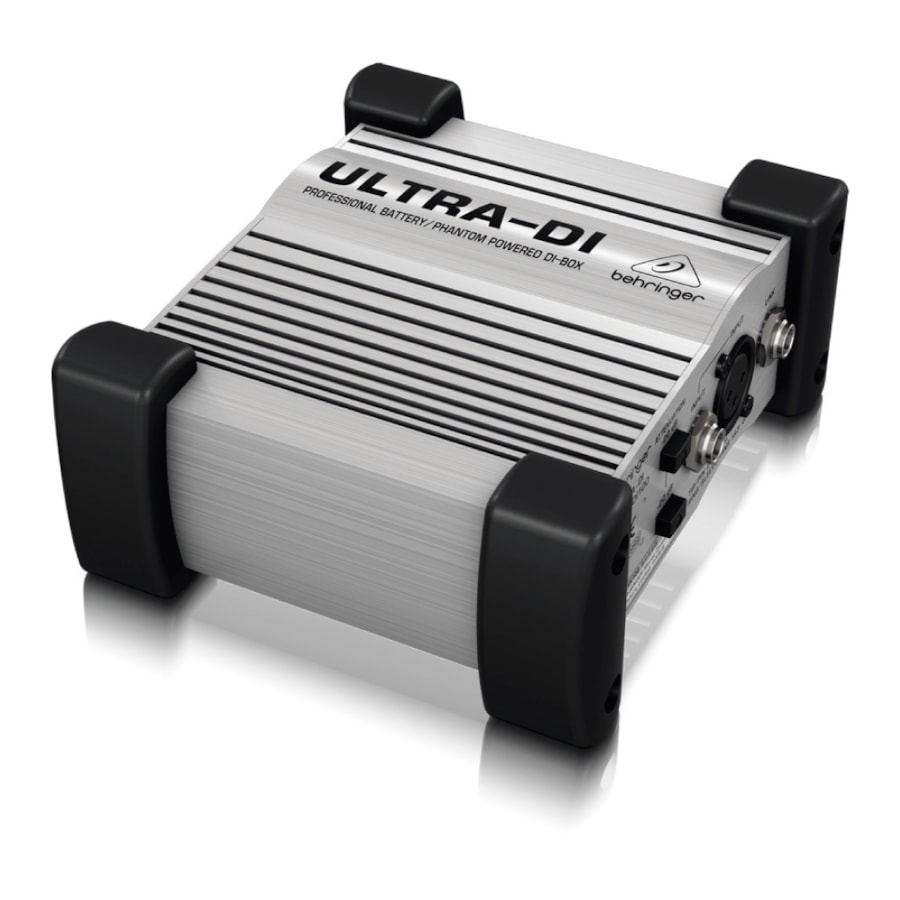 Direct Box Behringer Ultra DI100 Ativo Direct Box Behringer Ultra DI100 Ativo