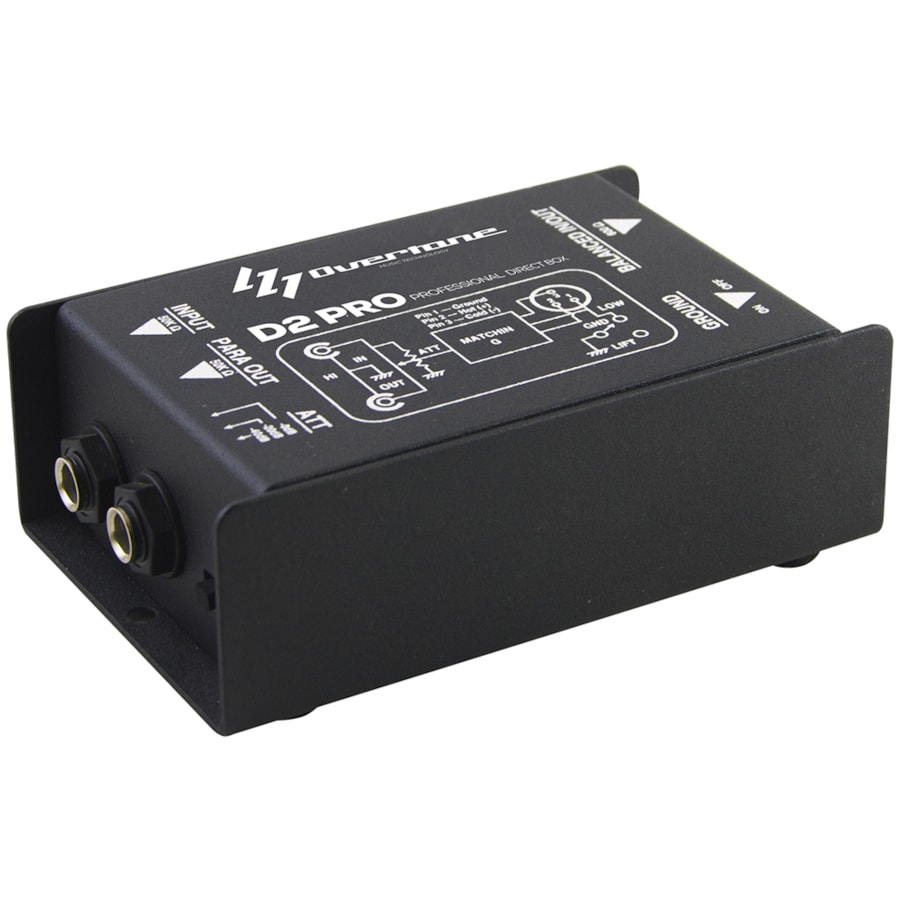 Direct Box Overtone D2 Pro Passivo