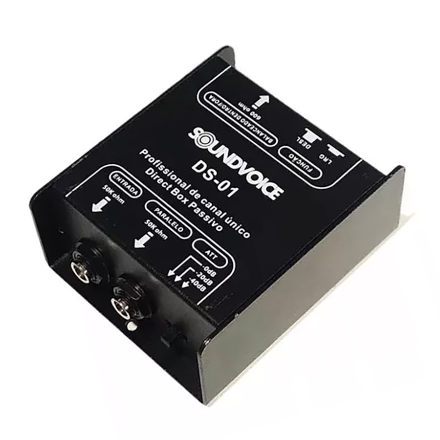 Direct Box Soundvoice DS-01 Passivo Direct Box Soundvoice DS-01 Passivo