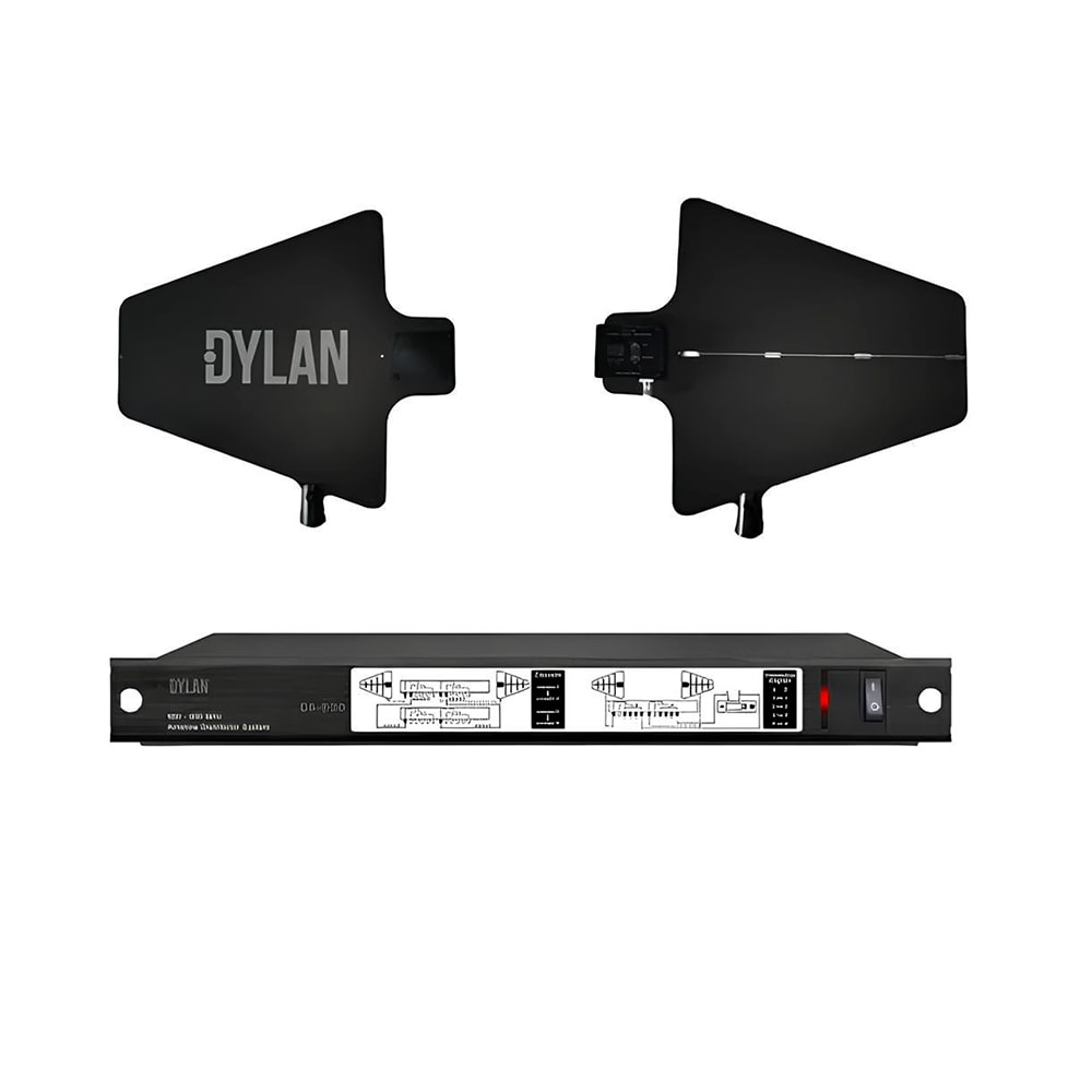 Distribuidor De Antenas Dylan DA800 P/ Microfones Duplo