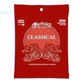 Encordoamento P/ Violão Martin M260 Classical Series Nylon 028, 032, 040, 030, 035, 043