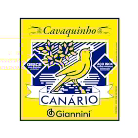 Encordoamento para Cavaquinho Giannini Canário GESCB de Aço c/ Bolinha Encordoamento para Cavaquinho Giannini Canário GESCB de Aço c/ Bolinha