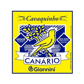 Encordoamento para Cavaquinho Giannini Canário GESCB de Aço c/ Bolinha
