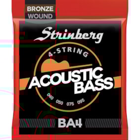 Encordoamento para Contrabaixo Acústico Strinberg BA-4 0.45 - 0.100