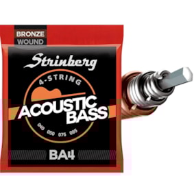 Encordoamento para Contrabaixo Acústico Strinberg BA-4 0.45 - 0.100