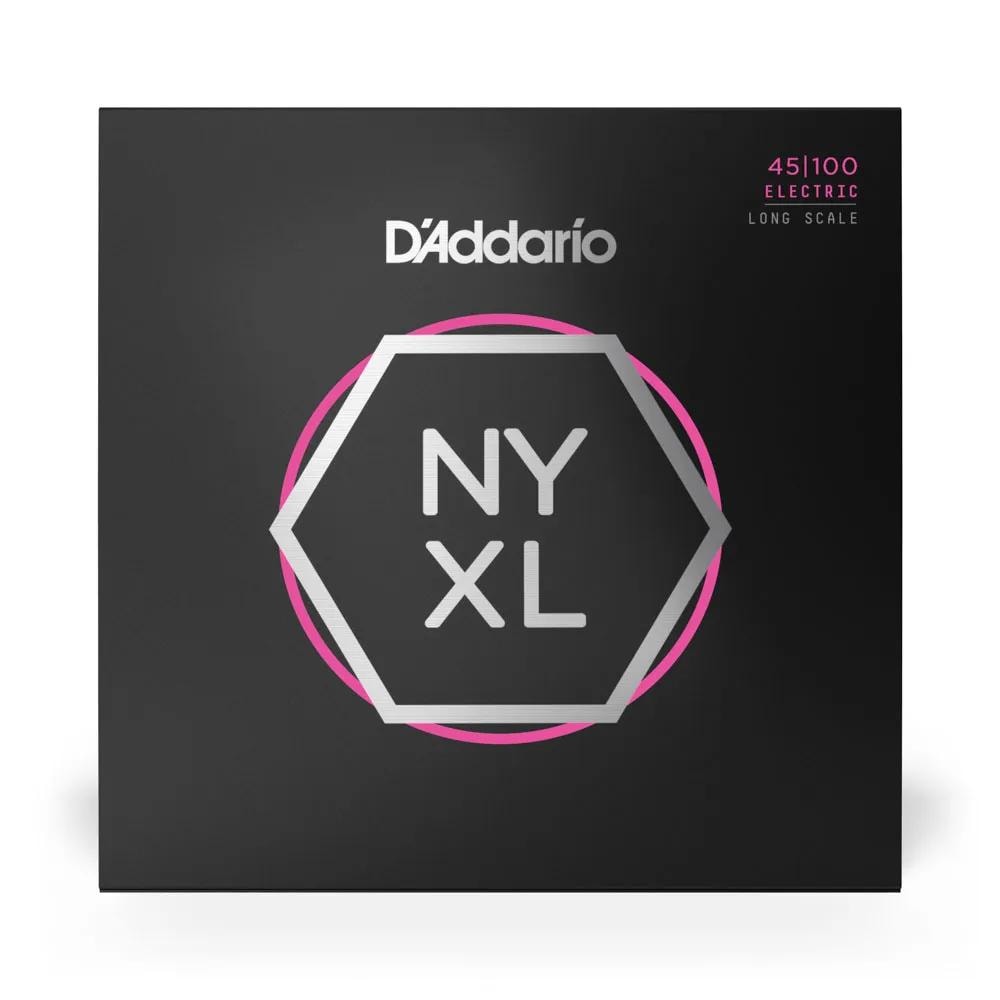 Encordoamento Para Contrabaixo D'Addario NYXL45100 4 Cordas 0.045-0.100