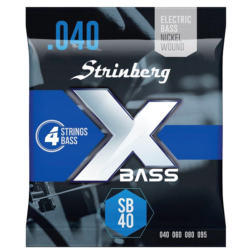 Encordoamento para Contrabaixo Strinberg SB-40 de 4 Cordas 0.040 - 0.95