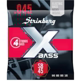 Encordoamento para Contrabaixo Strinberg SB-45 de 4 Cordas 0.045 Encordoamento para Contrabaixo Strinberg SB-45 de 4 Cordas 0.045