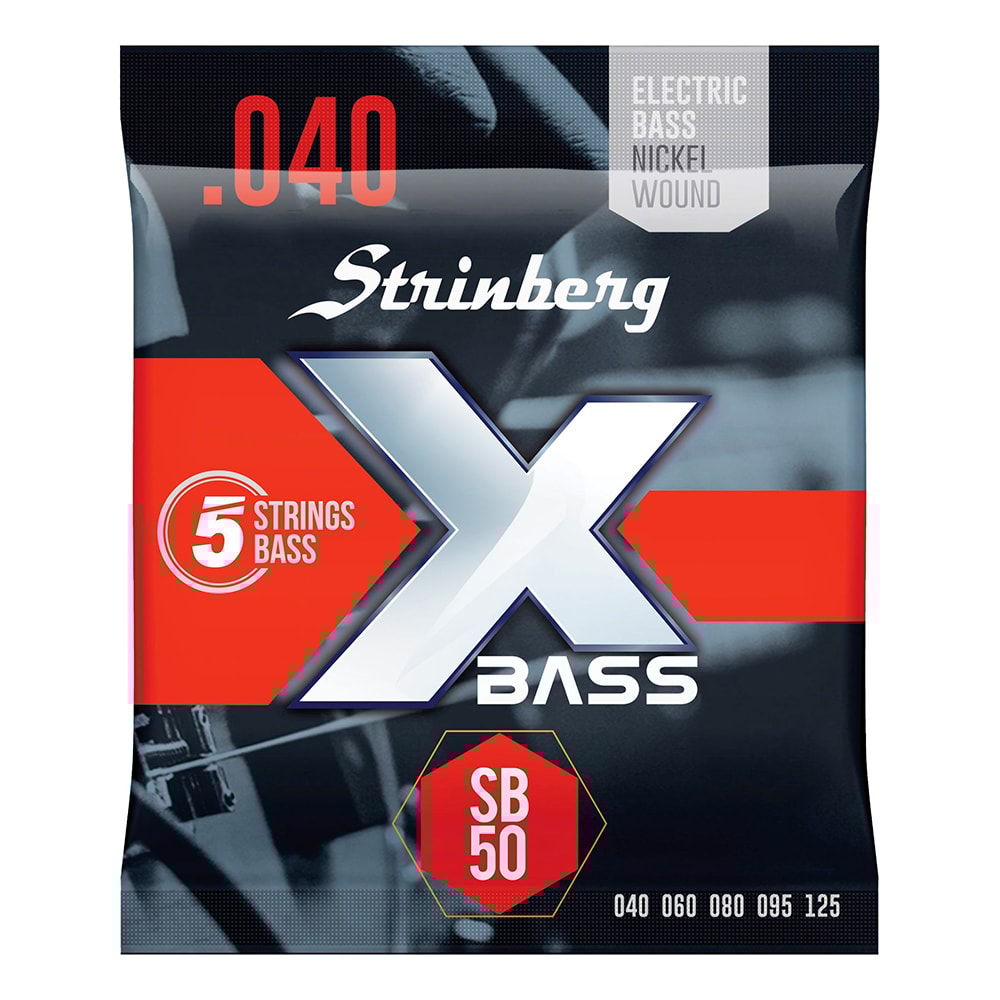 Encordoamento para Contrabaixo Strinberg SB-50 de 5 Cordas 0.040 - 0.120