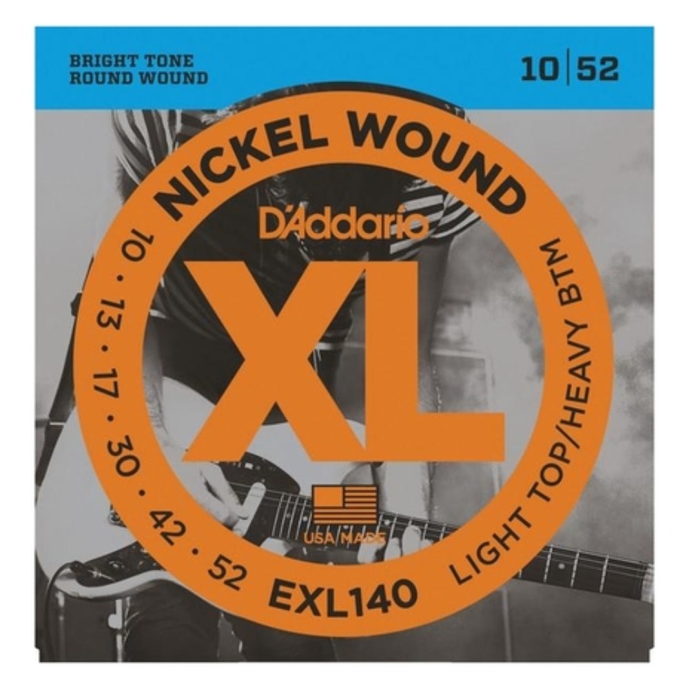 Encordoamento para Guitarra D'Addario EXL140 Light Top 0.010