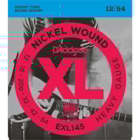 Encordoamento para Guitarra D'Addario EXL145 Heavy Gauge 0.012 Encordoamento para Guitarra D'Addario EXL145 Heavy Gauge 0.012