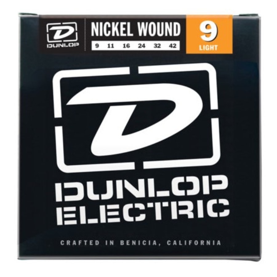 Encordoamento para Guitarra Dunlop Nickel Wound 0.009