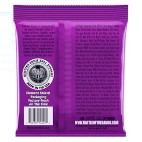 Encordoamento para Guitarra Ernie Ball 2242 Power Slinky RPS .011 Encordoamento para Guitarra Ernie Ball 2242 Power Slinky RPS .011