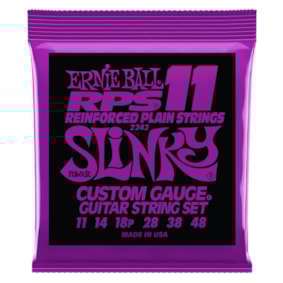 Encordoamento para Guitarra Ernie Ball 2242 Power Slinky RPS .011 Encordoamento para Guitarra Ernie Ball 2242 Power Slinky RPS .011
