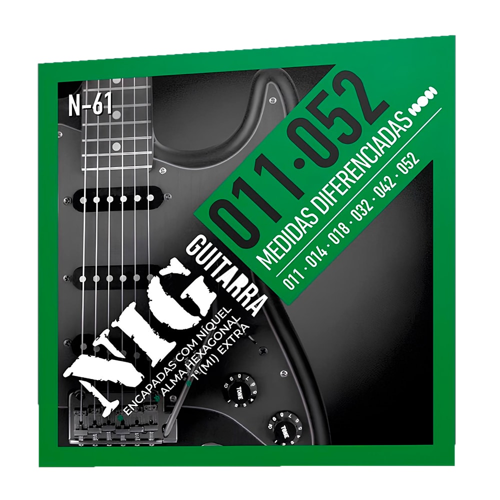 Encordoamento para Guitarra NIG N-61 0.011