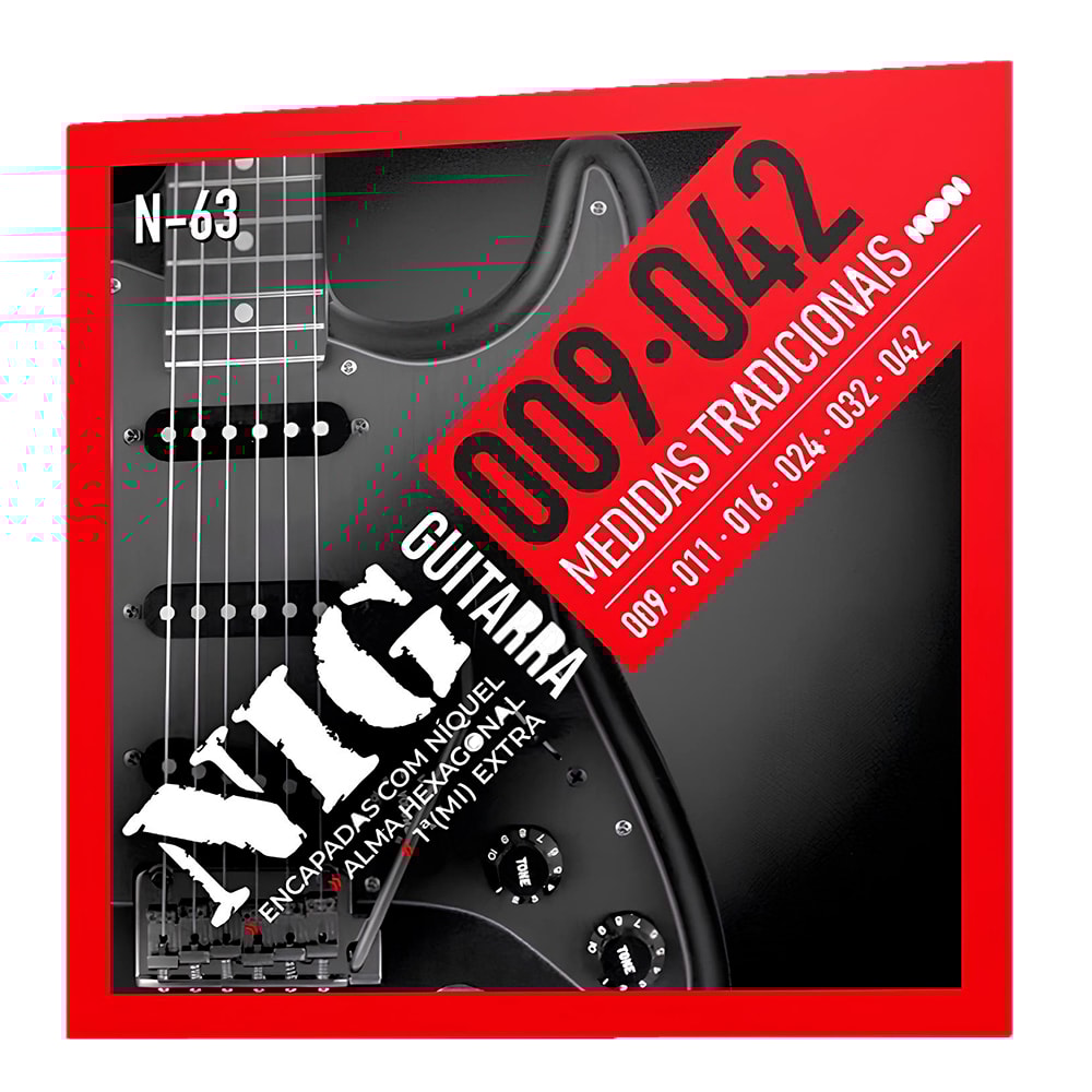 Encordoamento para Guitarra NIG N-63 0.009