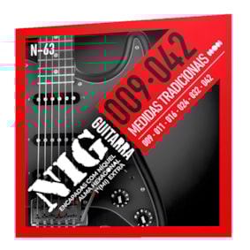 Encordoamento para Guitarra NIG N-63 0.009