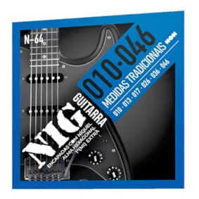Encordoamento para Guitarra NIG N-64 0.010