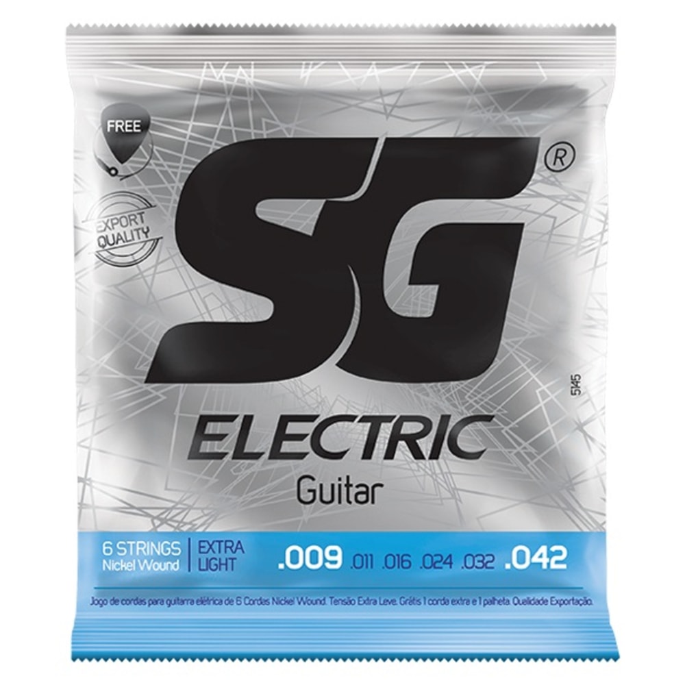 Encordoamento para Guitarra SG 0.009 SG5145