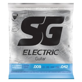 Encordoamento para Guitarra SG 0.009 SG5145 Encordoamento para Guitarra SG 0.009 SG5145
